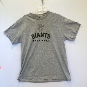 MLB Genuine Merchandise Men's Large San Francisco Giants Short Sleeve Tee Gray